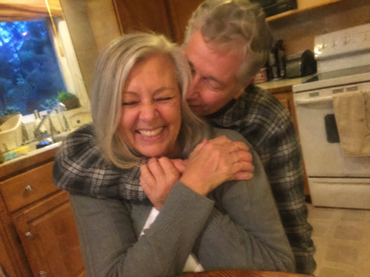 The relief of being a person again instead of a patient.