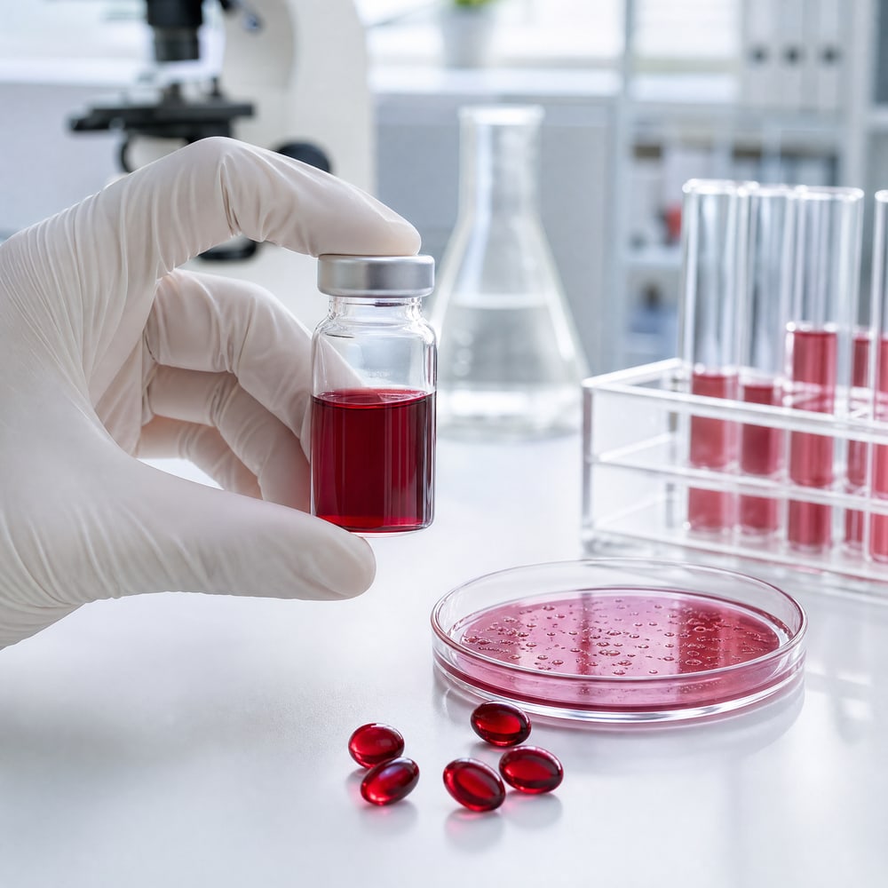 Lab testing of cranberry extract