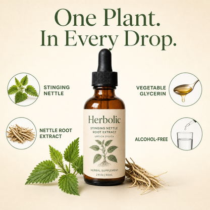 Herbolic's Stinging Nettle Root Drops