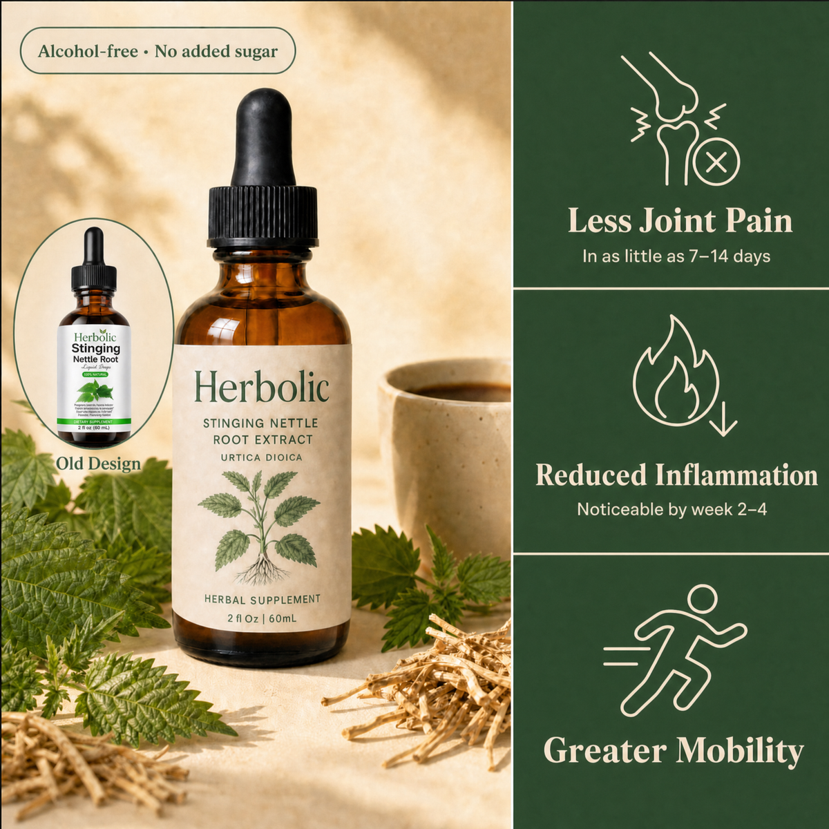 Herbolic's Stinging Nettle Root Drops