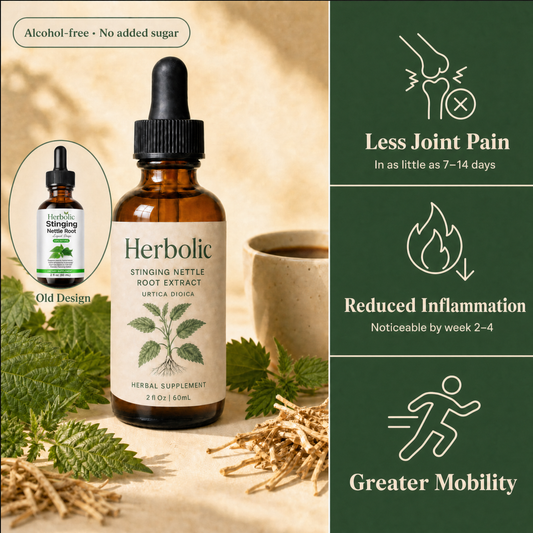 Herbolic's Stinging Nettle Root Drops